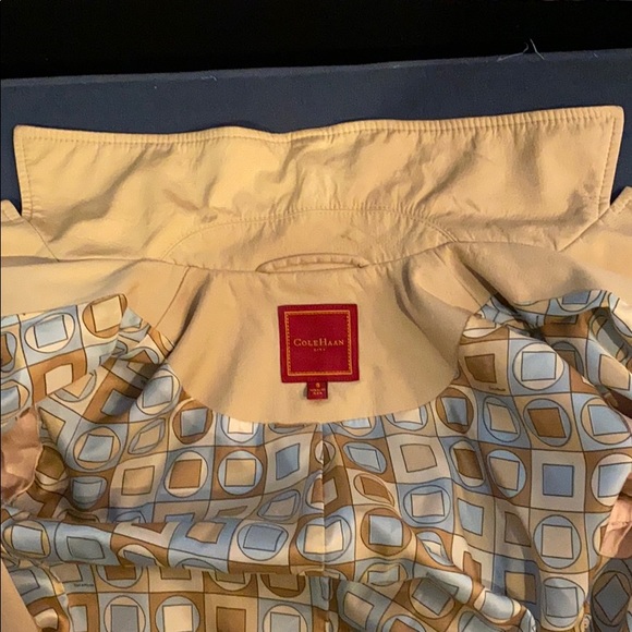 Cole Haan City Trench Coat in Tan Size S - Picture 11 of 12